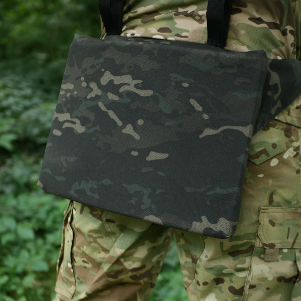 Каремат-сидушка Kiborg 20mm Cordura Black Multicam под броню