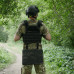 Каремат-сидушка Kiborg 20mm Cordura Black Multicam под броню