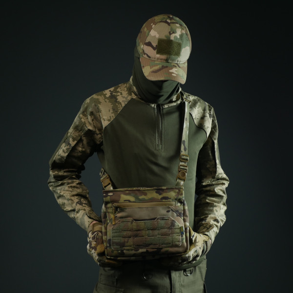 Смарт-сумка через плечо Kiborg Tactic city bag Мультикам