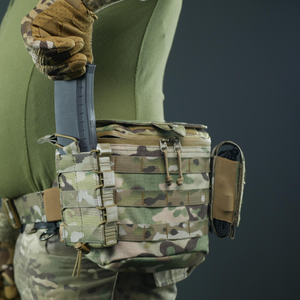 Подсумок нерассыпайка мультикам (27*20*10 см) Militex Cordura original USA