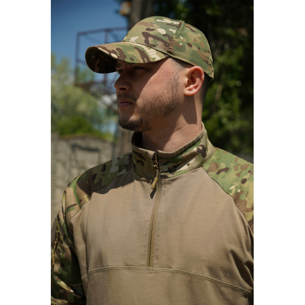 Тактическая боевая рубашка RF multicam-tan BR M