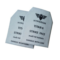 Бронеплиты титано-керамические 6 класса, TITAN -6 размер М 250*300, 3,5кг
