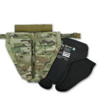 Потрійний захист паху/напашник з балістичним захистом 2 клас Militex cordura USA Мультикам Потрійний захист паху/напашник з балістичним захистом 2 клас Militex cordura USA Мультикам