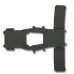 Плитоноска Kiborg GU gen.2 с баллистической защитой и бронеплитами Khaki
