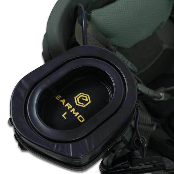 Тактические наушники EARMOR M32Н PLUS Олива Тактические наушники EARMOR M32Н PLUS Олива