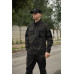 Китель Twill FS черный мультикам-3XL