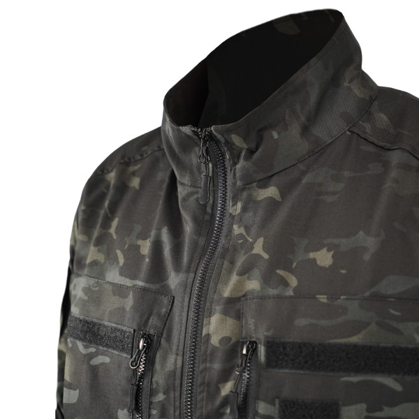 Китель Twill FS черный мультикам-3XL