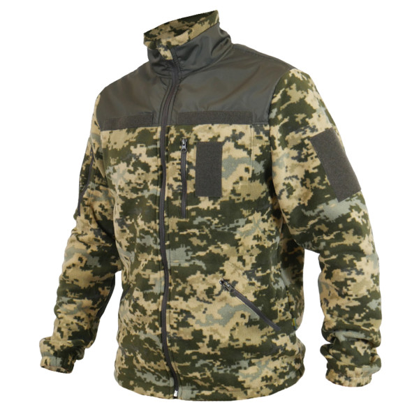 Военная кофта флисовая пиксель mod. 3