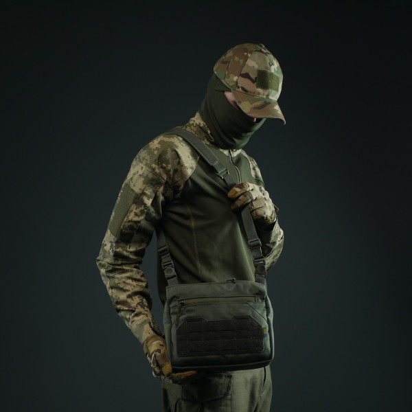 Смарт-сумка через плечо Kiborg Tactic city bag Хаки