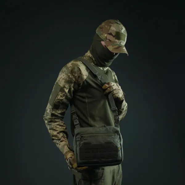 Смарт-сумка через плечо Kiborg Tactic city bag Хаки