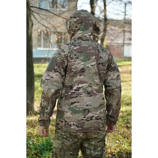 Куртка Windproof Softshell ветрозащитная, водостойкая, флис 320 г/м²