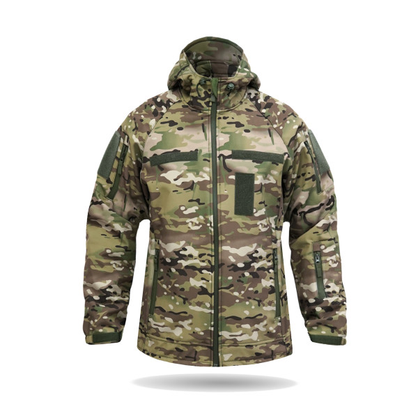 Куртка Windproof Softshell ветрозащитная, водостойкая, флис 320 г/м²