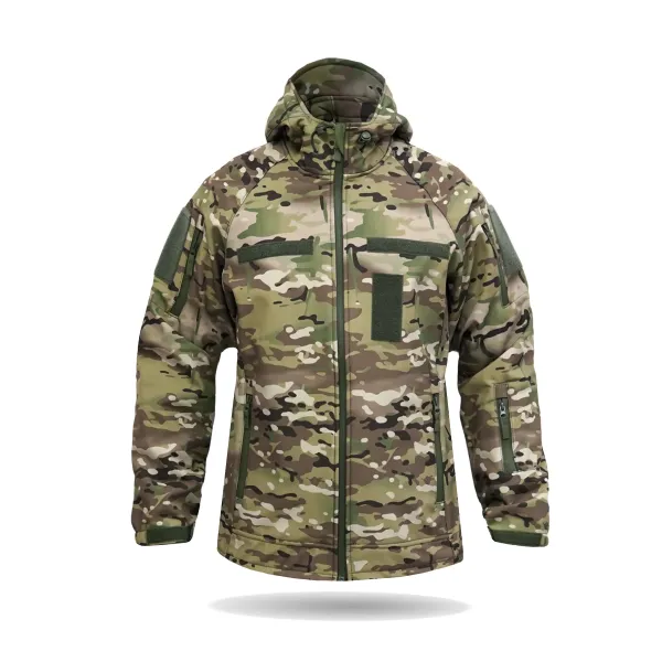 Куртка Windproof Softshell ветрозащитная, водостойкая, флис 320 г/м²