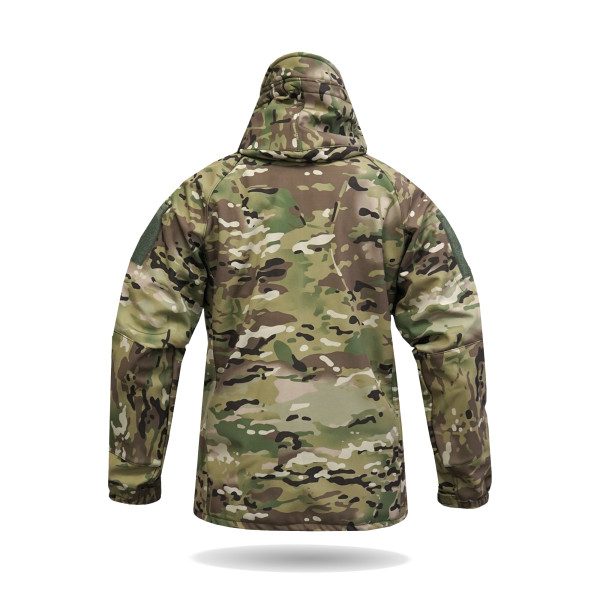 Куртка Windproof Softshell ветрозащитная, водостойкая, флис 320 г/м²