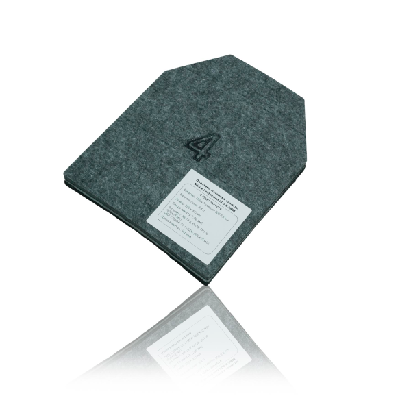 Бронеплиты 4 класса защиты Miilux Protection 500, 6.5 мм (2 шт)