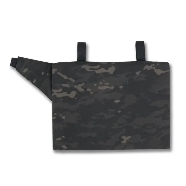 Каремат-сидушка Kiborg с баллистическим пакетом 1 класс защиты Militex 20mm Cordura Black Multicam