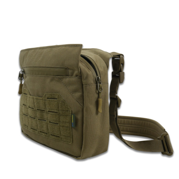 Смарт-сумка через плечо Kiborg Tactic city bag Койот