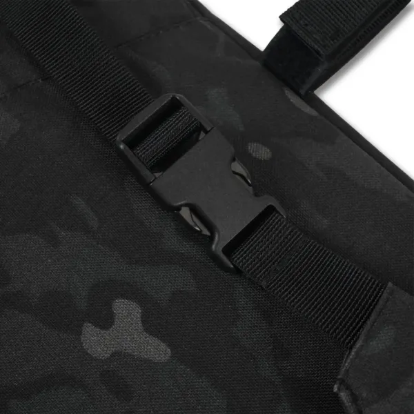 Каремат-сидушка Kiborg с баллистическим пакетом 1 класс защиты Militex 20mm Cordura Black Multicam