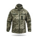 Куртка Windproof Softshell ветрозащитная (пиксель), водостойкая, флис 320 г/м²