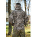 Куртка Windproof Softshell ветрозащитная (пиксель), водостойкая, флис 320 г/м²
