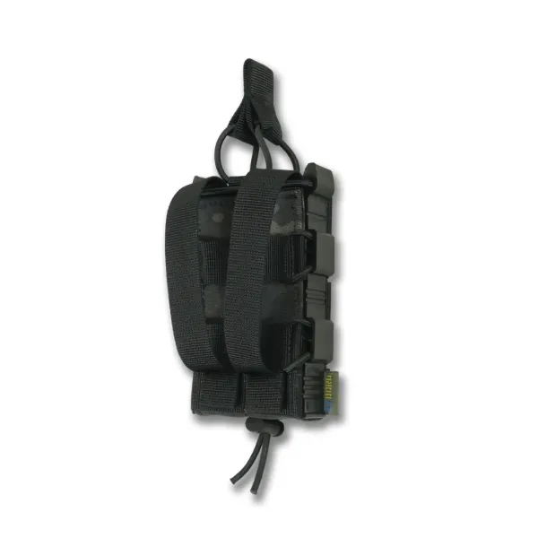 Усиленный подсумок Kiborg GU Single Mag Pouch Черный мультикам