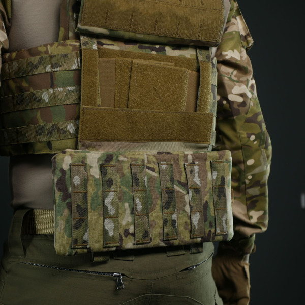 Защита поясницы Gen.2 с баллистической защитой 1 класса Militex Cordura original USA Мультикам