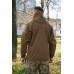 Куртка Windproof Softshell ветрозащитная (койот), водостойкая, флис 320 г/м²
