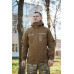 Куртка Windproof Softshell ветрозащитная (койот), водостойкая, флис 320 г/м²