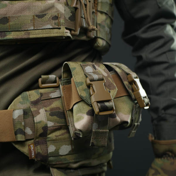 Подсумок для 2 гранат Militex Cordura original USA Мультикам