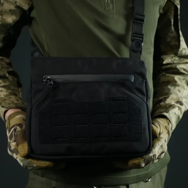 Смарт-сумка через плечо Kiborg Tactic city bag Черная