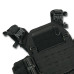 Бронезащита плитоноска Черная Kiborg GU gen.2