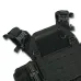 Бронезащита плитоноска Черная Kiborg GU gen.2