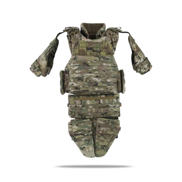 Бронежилет Militex Modular X-1 с баллистическим пакетом (2 класс) | Multicam | Cordura USA | Размер M