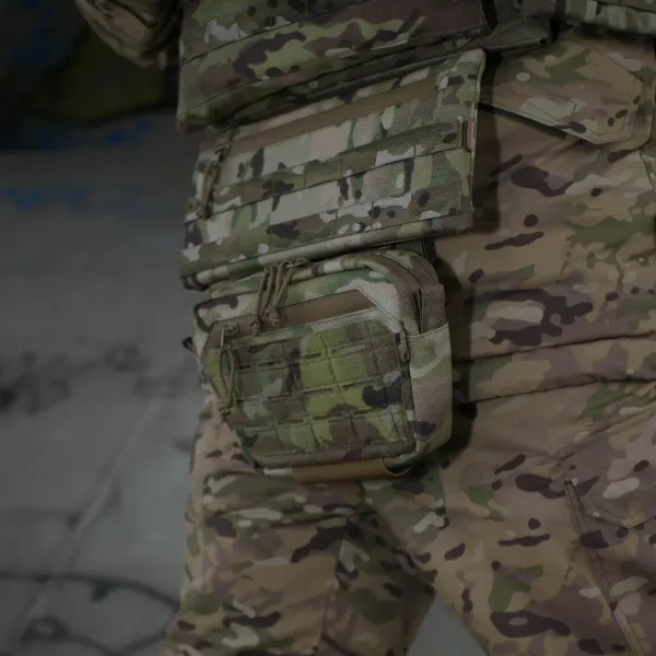 Сумка-напашник M Militex Cordura original USA Мультикам с NIR-пропиткой
