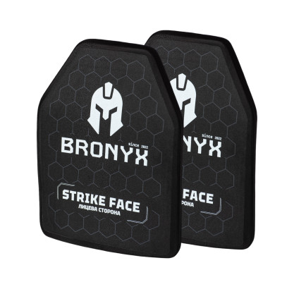 Бронеплиты AP3-L BRONYX (1,56 кг/3 класс) 260×330, 2 шт.
