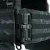 Комплект Плитонока Kiborg GU Gen.2 с двумя подсумками и защитой 1 класса Черный Мультикам