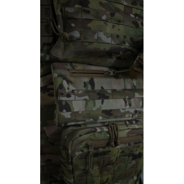 Сумка-напашник XL Militex Cordura original USA Мультикам с NIR-пропиткой