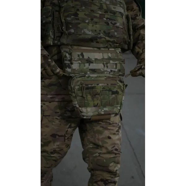 Сумка-напашник XL Militex Cordura original USA Мультикам с NIR-пропиткой