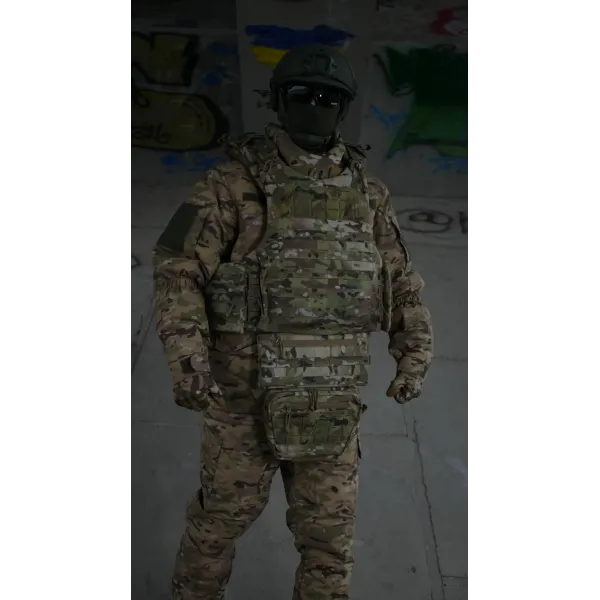 Сумка-напашник XL Militex Cordura original USA Мультикам с NIR-пропиткой