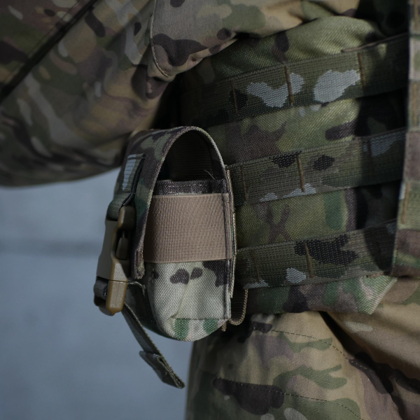 Подсумок для 1 гранаты Militex Cordura original USA Мультикам