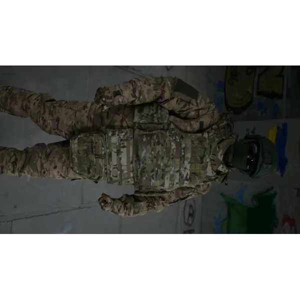 Сумка-напашник с баллистической защитой 1 класса Militex XL Cordura original USA Мультикам