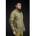 Демисезонная куртка со скрытым капюшоном и водонепроницаемыми молниями