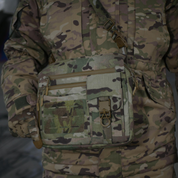 Смарт-сумка через плечо Militex Tactic сity Assistant  bag Cordura original USA Multicam XL