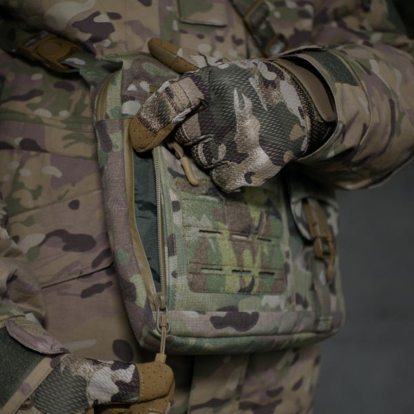 Смарт-сумка через плечо Militex Tactic сity Assistant  bag Cordura original USA Multicam XL