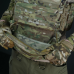 Подсумок под защиту живота Militex Мультикам с Cordura original USA (L) Подсумок под защиту живота Militex Мультикам с Cordura original USA (L)