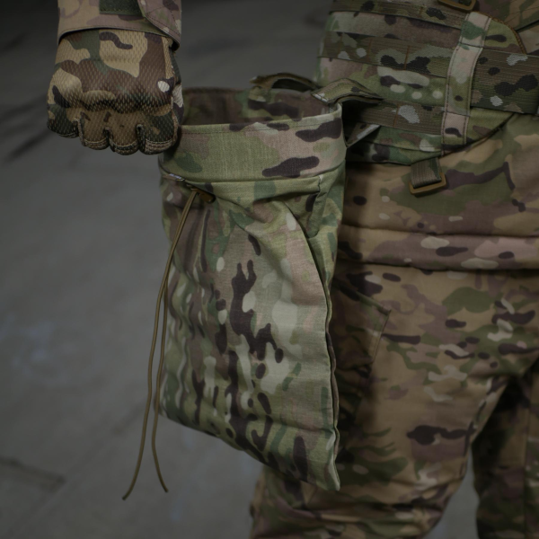 Рулонный подсумок под сброс магазинов (35х25) Militex Cordura original USA Мультикам