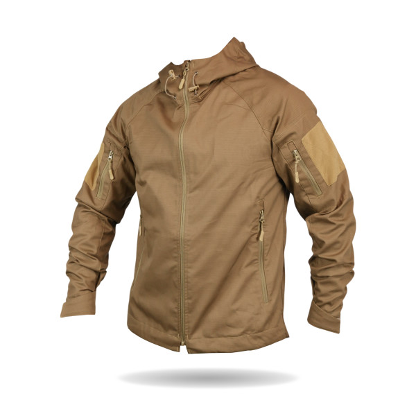 Тактическая куртка Twill GEN I | Койот | Летняя военная куртка без подкладки