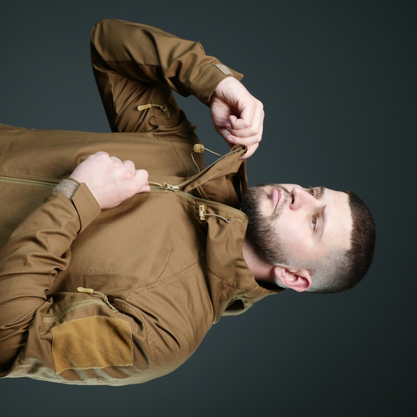 Тактическая куртка Twill GEN I | Койот | Летняя военная куртка без подкладки