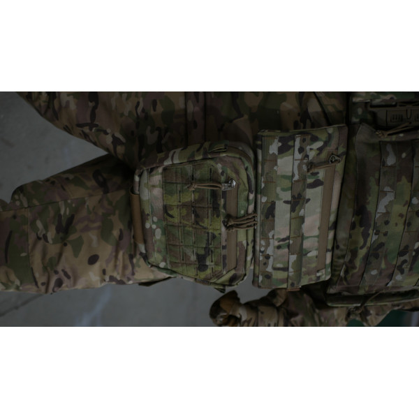 Сумка-напашник с баллистической защитой 2 класс Militex XL Cordura original USA Мультикам