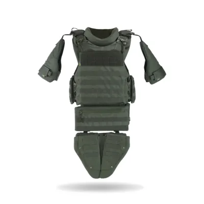 Бронежилет Kiborg Modular X-1 Хакі (M) з балістичним захистом Militex (2 клас)